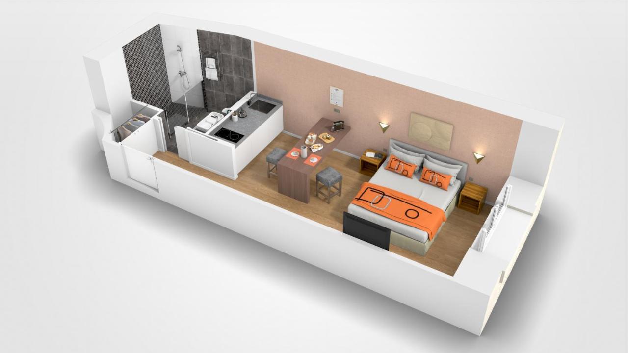 Yuna Les Halles - Serviced Apartments Paris Exteriör bild