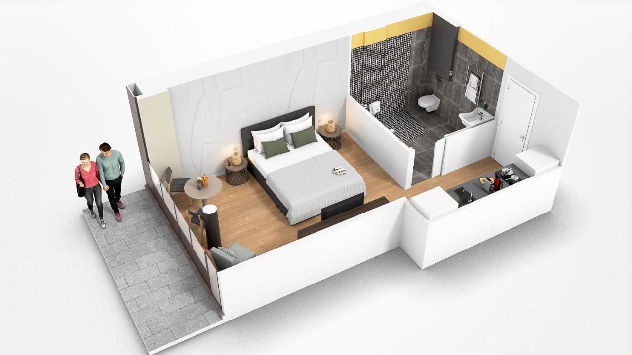 Yuna Les Halles - Serviced Apartments Paris Exteriör bild